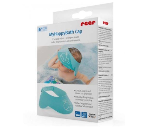 REER Daszek Rondo Kąpielowe do Mycia Głowy Niebieskie