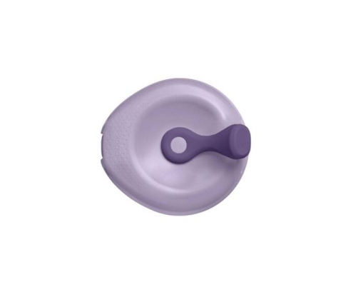 B.box Fill+Feed Silikonowa Miseczka z Pokrywką do Karmienia Niemowląt i Dzieci Piwonia