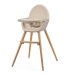 Kinderkraft Fini 2 Krzesełko Do Karmienia 2w1 Beige