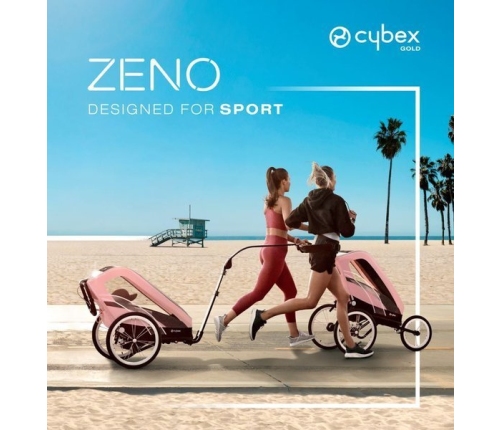 Cybex Zeno Sports All Black Sporta rati