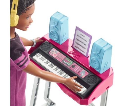 Barbie Big City Lalka + Akcesoria Zestaw GYG38 GYG40