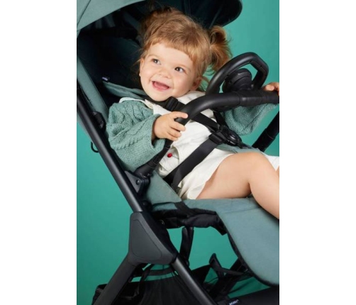 Easywalker Jackey XL Samoskładający się Wózek Spacerowy z Kołami XL Shadow Black