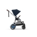 Cybex E-Gazelle S Ocean Blue Pastaigu rati + Guļammaiss Cybex Snogga 2 Ocean Blue