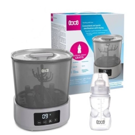 Pudelīšu sildītājs un sterilizators 2in1 ar žāvēšanu Lovi 12/209 + pudelīte Pudelīšu sildītājs un sterilizators 2in1 ar žāvēšanu Lovi 12/209 + pudelīte