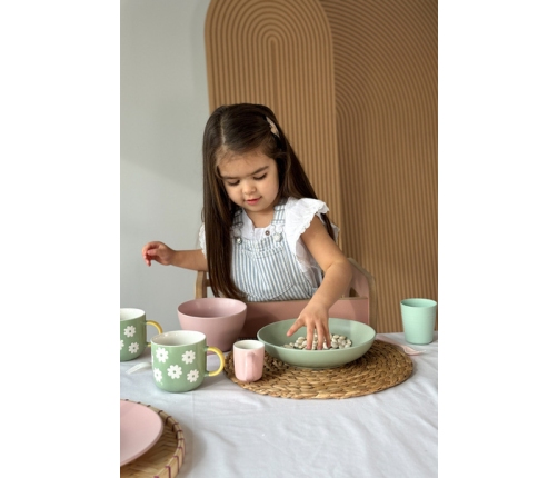 Baby Wood Slim M Kitchen Helper Różowy
