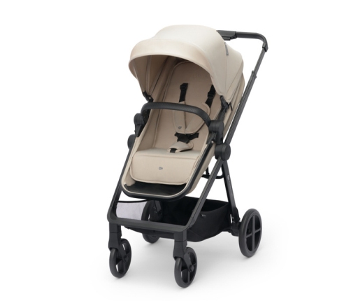 Kinderkraft Newly Mink Pro Sand Beige Bērnu rati 3in1