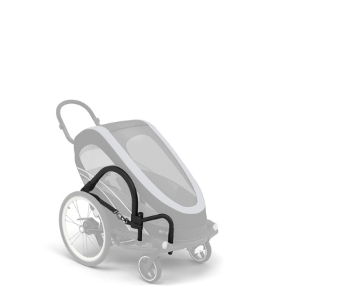 Cybex Zeno Bike All Black Спортивная коляска для бега Лыж - Велосипедный прицеп 4in1