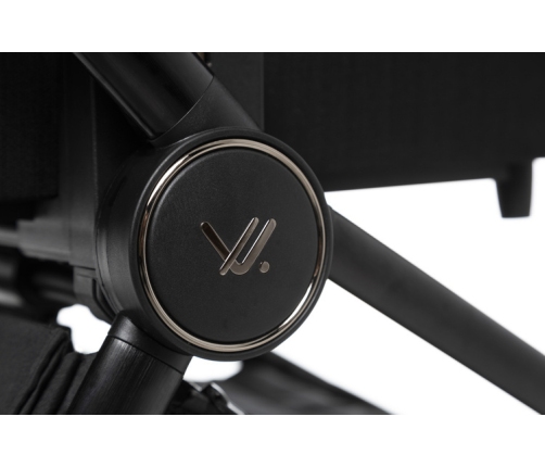 Muuvo Quick SE 2 Chromium Black Детская коляска 2в1