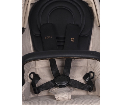 Cavoe Axo Shine Flamingo Bērnu rati 2in1