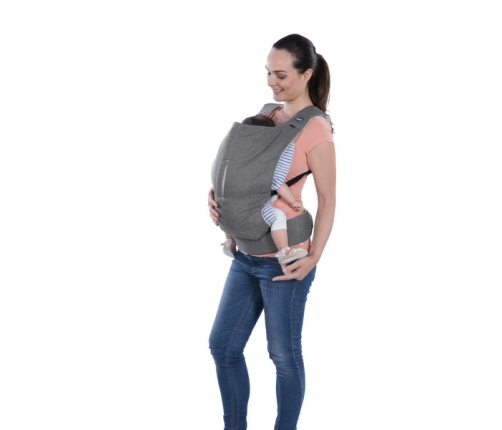 Ķengursoma Chicco Myamaki Complete Grey Stripes