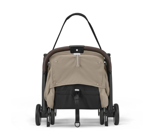 Cybex Orfeo Almond Beige/Taupe  Pastaigu rati + Guļammaiss Cybex Snogga 2
