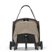 Cybex Orfeo Almond Beige/Taupe  Pastaigu rati + Guļammaiss Cybex Snogga 2