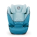 Cybex Solution S2 I-Fix Fotelik Samochodowy 15-50 kg Beach Blue 2023 + BabySafe Organizer + Babysafe Nakładka Na Pas