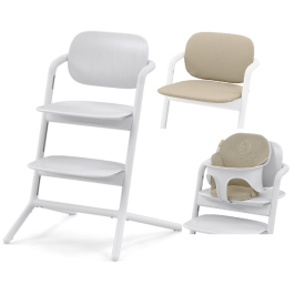 Cybex Lemo Krzesełko do Karmienia 3w1 + Komfortowa Wkładka All White Cybex Lemo Krzesełko do Karmienia 3w1 + Komfortowa Wkładka All White