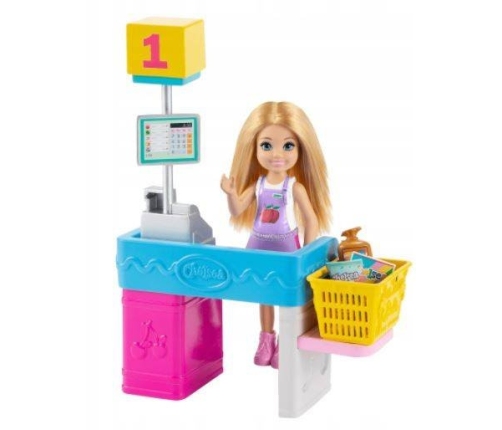 Barbie Chelsea Sklepik Zestaw z Lalką GTN67