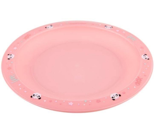 Canpol Babies Zestaw Naczyń Exotic Animals 56/523 Pink