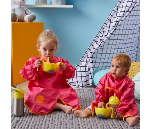 B.Box Fartuszek wodoodporny z rękawami Strawberry Shake