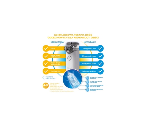 HelpMedi Zestaw do Nebulizacji Nebucare Secure+