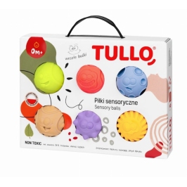 Tullo Piłki sensoryczne buźki 6 szt. Tullo Piłki sensoryczne buźki 6 szt.