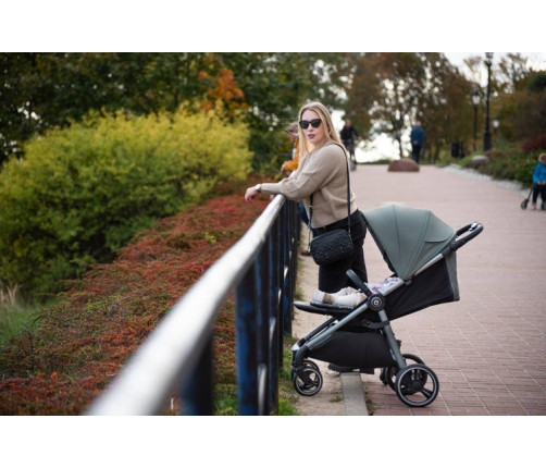 Espiro Wave 2023 Wózek Spacerowy 217 Anthracite Stone