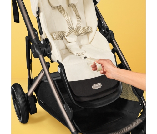 Cybex E-Gazelle S Ocean Blue Pastaigu rati + Guļammaiss Cybex Snogga 2 Ocean Blue