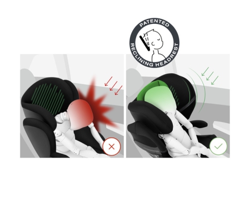 Cybex Solution S2 I-Fix Moon Black 2023 Bērnu autosēdeklis 15-50 kg + Babysafe jostas pārvalks