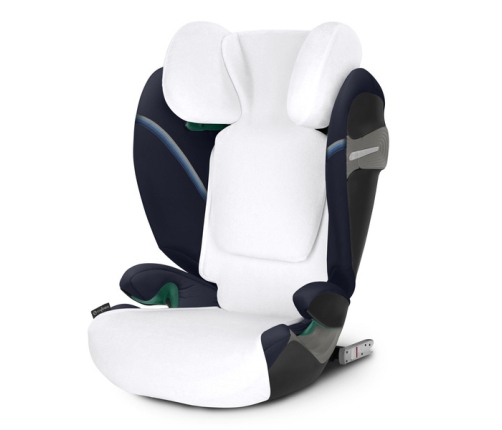 Cybex Solution S2 I-Fix Moon Black 2023 Bērnu autosēdeklis 15-50 kg + Vasars pārvalks