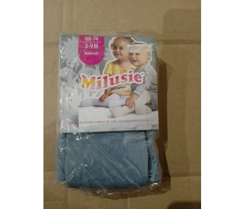 Milusie Rajstopy Rozmiar 68-74 Mix Kolorów