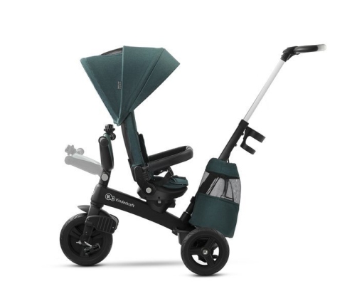 Kinderkraft EASYTWIST - Rowerek trójkołowy Midnight Green