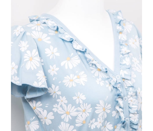 Eevi Linda Koszula Margaretki Niebieska S