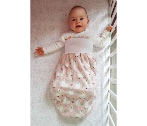 Ceba Lolly Polly Śpiworek ze Ściągaczem Zmieniający Kolor Lama