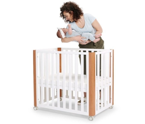 Kinderkraft Koya Łóżeczko Dostawne Kojec 4w1