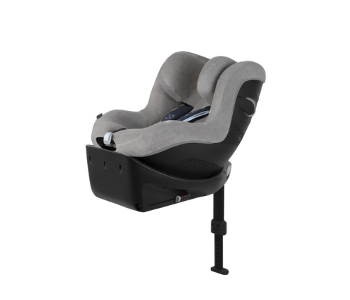 Cybex Sirona Gi I-Size Fotelik Samochodowy 0-20kg Plus Ocean Blue + Cybex Sirona G Line Tapicerka Letnia do Fotelika Grey