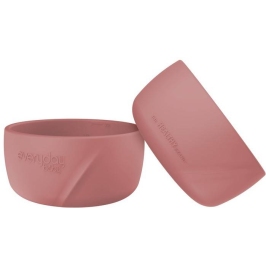 Everyday Baby Miseczka Silikonowa Bez Przyssawki 2 Szt. Ceglany Everyday Baby Miseczka Silikonowa Bez Przyssawki 2 Szt. Ceglany