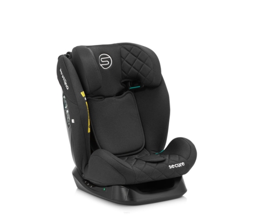Sesttino SecurePro Fotelik Samochodowy Black 0-36 kg