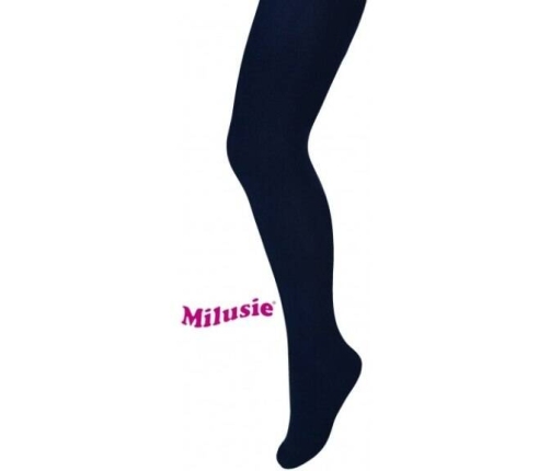 Milusie Rajstopy Dziewczęce Gładkie Mix Kolorów 104-110