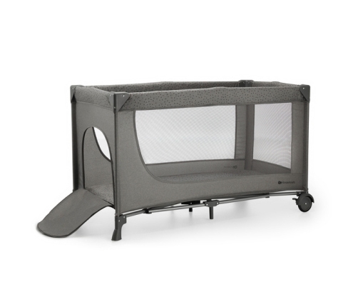 KinderKraft Joy 2 Łóżeczko Turystyczne z Akcesoriami Dark Grey
