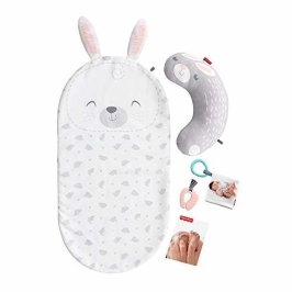 Fisher Price Baby Bunny Massage Set GJD32 Rotaļu paklājiņš