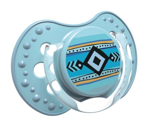 Lovi Dynamiczny Smoczek Uspokajający 6-18m Silikonowy 2szt. 22/857 Indian Summer Boy