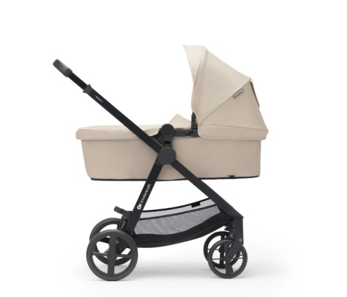 Kinderkraft Newly Mink Pro Sand Beige Bērnu rati 3in1