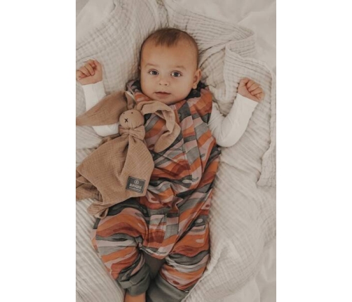 Makaszka Króliczek Doudou Peach Caramel