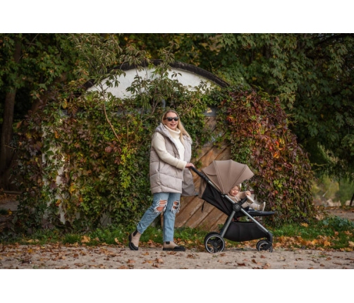 Espiro Wave 2023 Wózek Spacerowy 217 Anthracite Stone