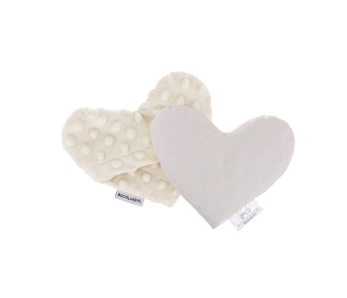 Bocioland Termofor Serce Minky Ecru BOC0217