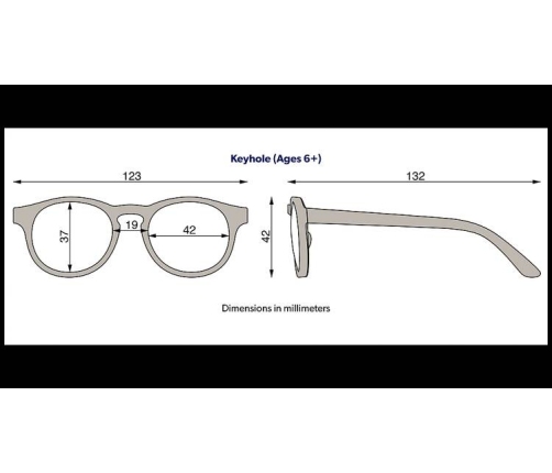 Babiators BLU054 Polaryzacja Rozmiar 6+ The Sun Seeker