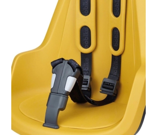 Bobike ONE mini New Fotelik Rowerowy na Kierownice Mighty Mustard