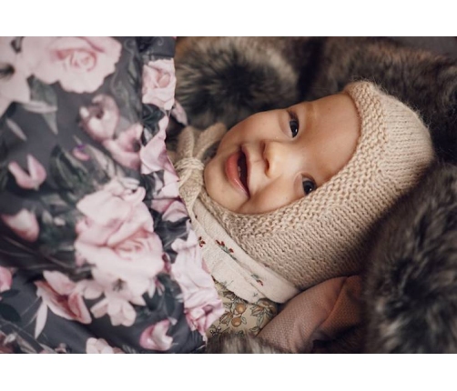 Makaszka Śpiworek Premium Do Wózka 0-18m Night Flowers