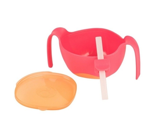 B.Box Miseczka ze słomką Strawberry Shake