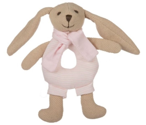 Canpol Babies Miękka Grzechotka Króliczek 80/201 Pink