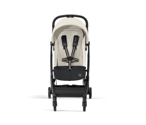 Cybex Orfeo Canvas White/Black Pastaigu rati