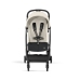 Cybex Orfeo Canvas White/Black Pastaigu rati